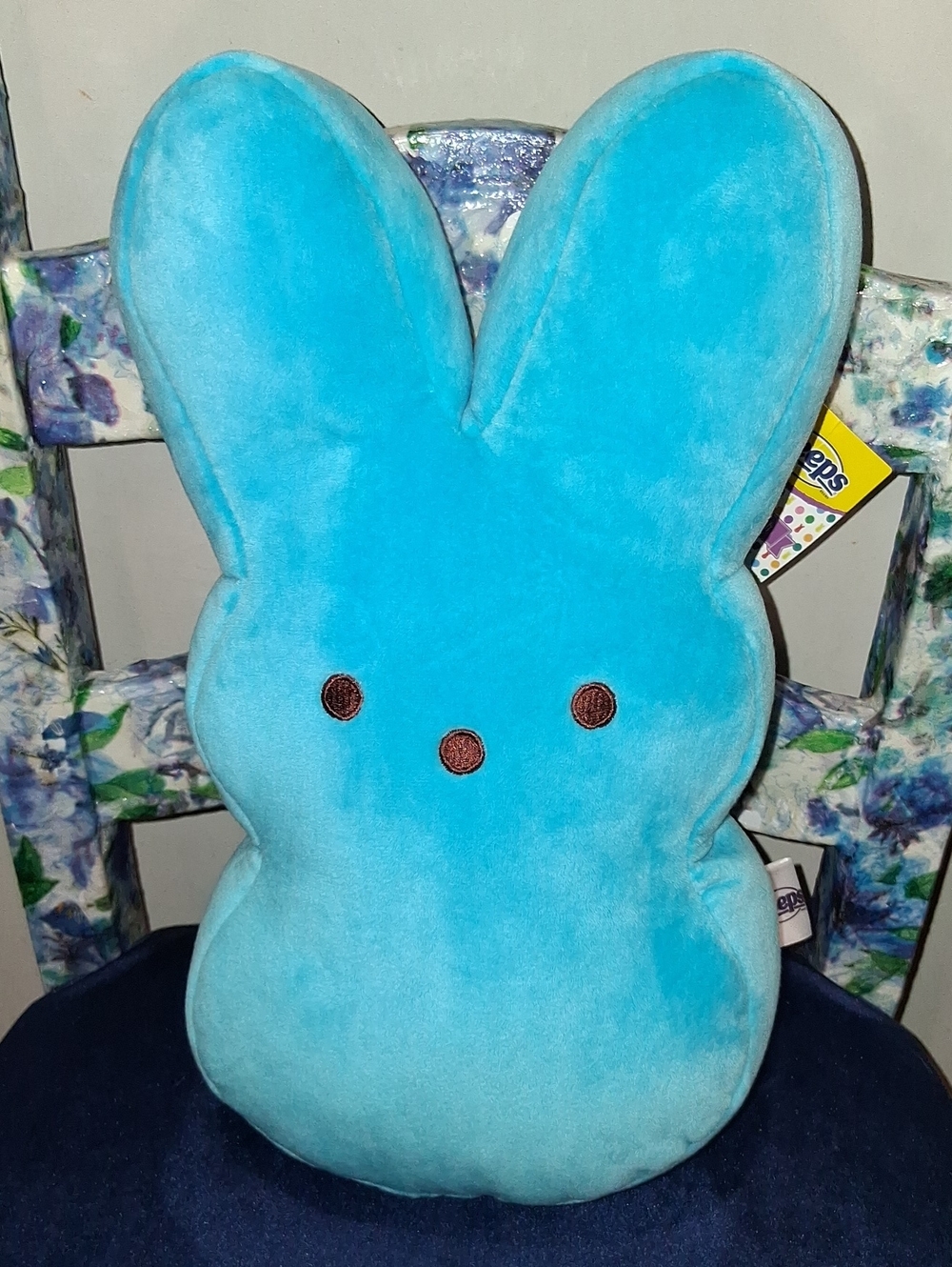 Plush Bunny Toy - Blue Kids Plushie
